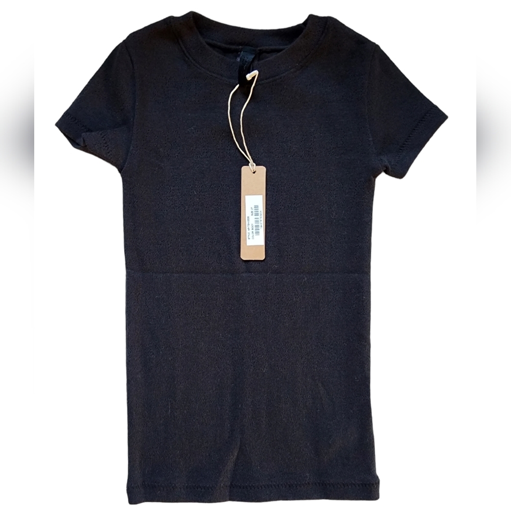 New! SKIMS Kids Pointelle TShirt